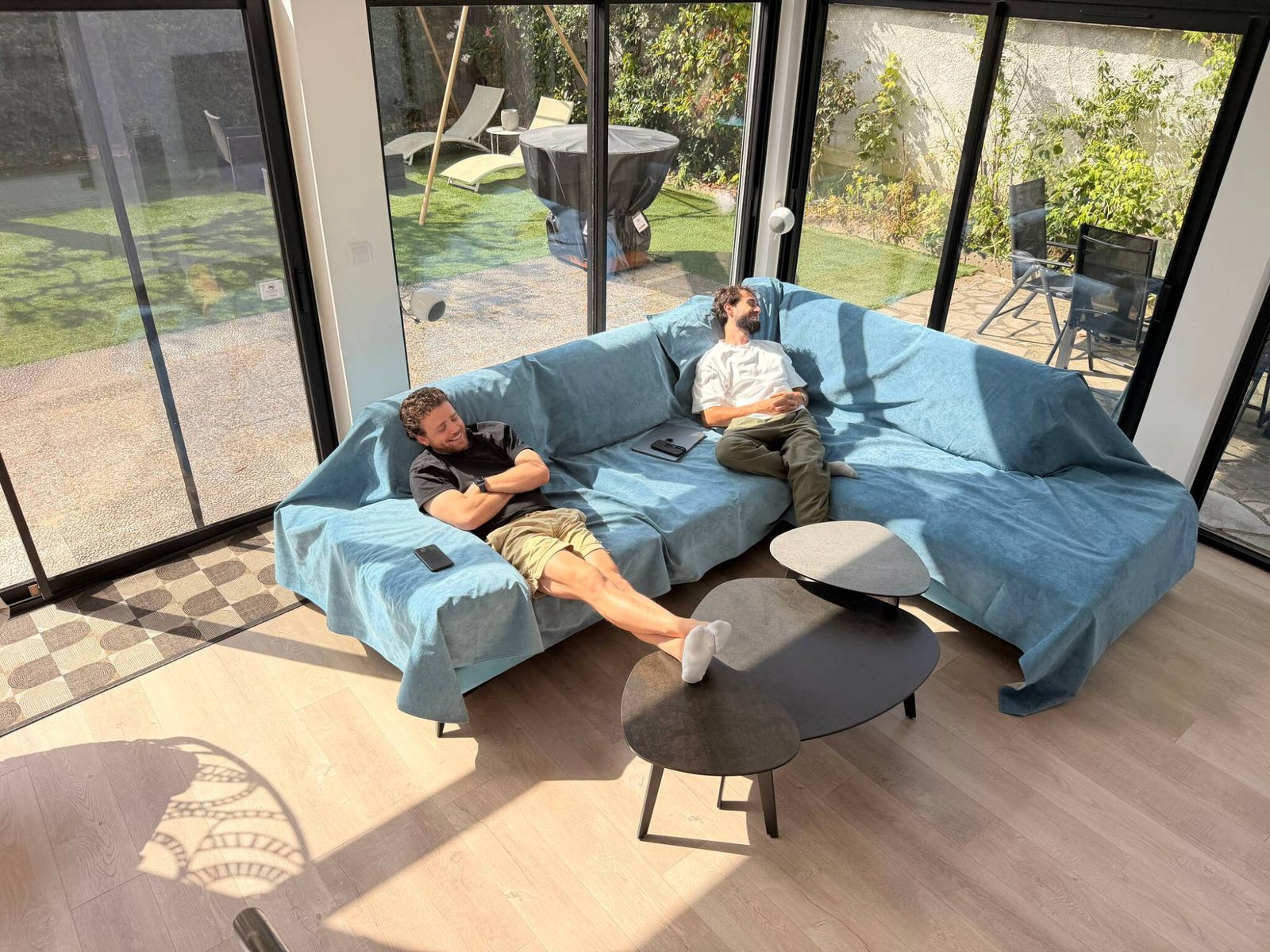 Sleeping after shipping